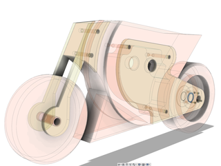 Motocicletta, Modellazione progettuale