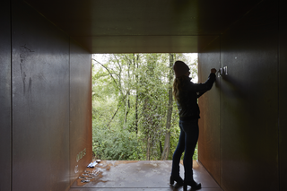 L'alcòva d'acciaio di Umberto Cavenago, Barbara De Ponti sets her work Time map, 2015, Photo @ Bart Herreman