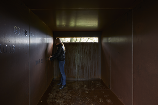 L'alcòva d'acciaio di Umberto Cavenago, Barbara De Ponti sets her work Time map, 2015, Photo @ Bart Herreman