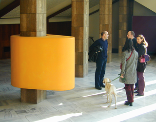 Superfetazione a camme, Installazione al Ridotto del Teatro Manzoni di Monza, Photo © Mario Gorni