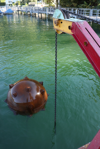 Protecziun da la patria, Laying the ballast in water