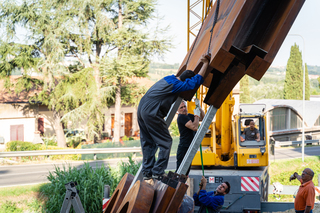 Centrifugo, Assembly of the two parts, Photo © Andrea Testi