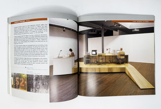 Gallery Crossing, ill. Out of site, A survey of the IASKA international artists program (1998-2002) (Cat.), M. Marcon Out of site. A survey of the IASKA international artists program (1998-2002). Gosford Regional Gallery and Arts Centre, Gosforf - AU, IASKA, Perth, 2003